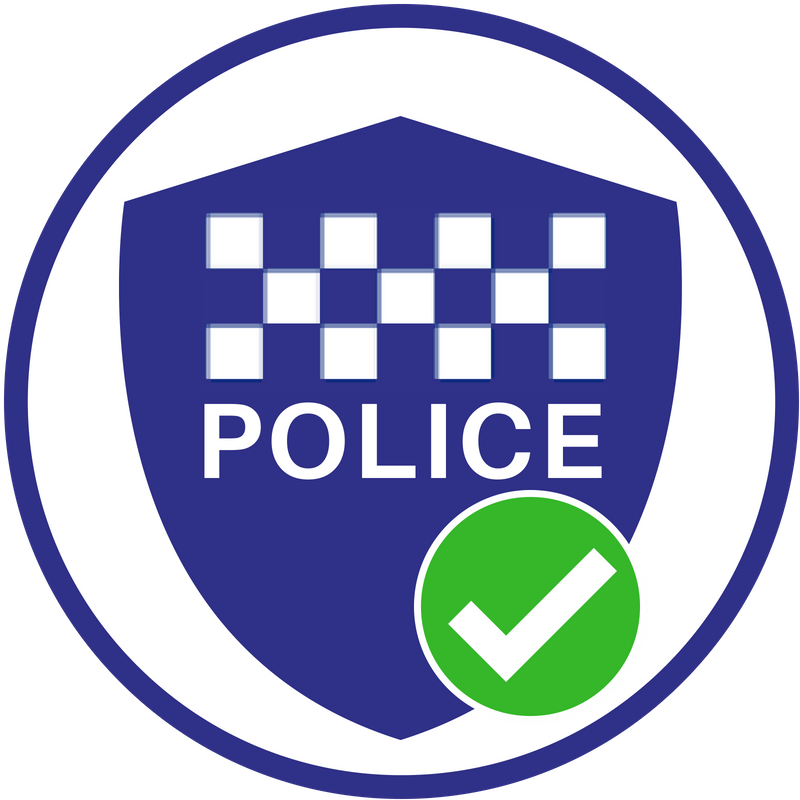This user has been verified by a Police Background Check
